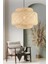 Şık Rattan Oturma Odası Avizesi, Metal Malzeme, 37x52 Boyut, Modern ve Zarif Tasarım 1