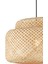 Şık Rattan Oturma Odası Avizesi, Metal Malzeme, 37x52 Boyut, Modern ve Zarif Tasarım 3
