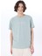 Bisiklet Yaka Baskılı Yeşil Erkek T-Shirt M5SM-TST1306 3