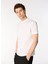 Bisiklet Yaka Kırık Beyaz Erkek T-Shirt WJ30.ZJ80.U010 1