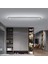 Antrasit Oval 120 x 16 cm Kumandalı,dimli 3 Işık Rengi, LED Tavan Lambası, Avize, Modern Aydınlatma 2