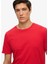 Bisiklet Yaka Kırmızı Erkek T-Shirt M1012140A-F7L_CLASSIC Essentıal Tee 3