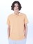 Düz Somon Erkek Polo T-Shirt J4SM-TST7232 1