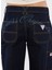 Yüksek Bel Düz Paça Relaxed Lacivert Kadın Denim Pantolon Go Zıp Carpenter Pan - Co Rufus Rg 4