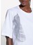 Bisiklet Yaka Beyaz Kadın T-Shirt 3I1XL106R 3