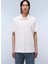 NP0A4IDC2061-E-SORANO Ss Beyaz Relaxed Erkek T-Shirt 1