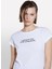 Bisiklet Yaka Beyaz Kadın T-Shirt 3I1XL106Q 3