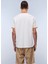 NP0A4ILYN1A1-E-MURLO Ss Beyaz Relaxed Erkek T-Shirt 3