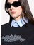 Bisiklet Yaka Siyah - Gri Kadın T-Shirt 3I1XL106R 3