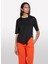 Bisiklet Yaka Regular Fit Siyah Kazak Kadın 101VM105Z 3