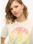 Bisiklet Yaka Krem Kadın T-Shirt W1011614A 3