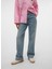 Orta Bel Düz Paça Düz Mavi Kadın Denim Pantolon Vmallıson Mr Straıght Pearl Jeans S 3