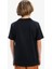 Düz Siyah Erkek Çocuk T-Shirt EQBZT04836-EVO Three Seas Ss Yth 4