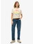 Bisiklet Yaka Krem Kadın T-Shirt W1011614A 1
