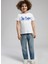 Baskılı Beyaz Erkek Çocuk T-Shirt 252 Lcb 242002 1