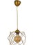 Eskitme Kare Tekli Camsız Avize, Metal, 20x8 Boyut, Şık ve Modern Tasarım 1