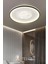 Üçgen Model Antrasit Modern Plafonyer Avize (50 cm , 3 Renk Işık) 5