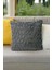 Bohem 4'lü Dekoratif Yastık Kılıfı Kırlent Kılıfı 45 x 45 cm Gri Geometrik Desen 3