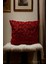 Bohem 4'lü Dekoratif Yastık Kılıfı Kırlent Kılıfı 43 x 43 cm Bordo Etnik Dsn 2