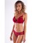 Gapara Big Size Plunge Bra, Şarap Rengi Konforlu ve Şık Sütyen 3