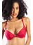 Githa Foam Cup Push Up Bra,şarap Renk Straplez Konforlu ve Şık Sütyen 1