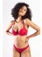 Githa Foam Cup Push Up Bra,şarap Renk Straplez Konforlu ve Şık Sütyen 3