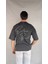 El Yazı Detay Yıkamalı T-Shirt 4