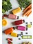 10 Adet 300 ml Smoothie Detoks Şişesi Şeffaf Plastik Sızdırmaz Kapak Köşeli Meyve Suyu Şişesi 1