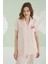 Bow Önden Düğmeli Pijama Takımı 4