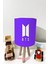 Mor Bts Bangtan Bebek ve Çocuk Odası Abajur 1