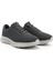Erkek Füme Triko Bağcıklı Comfort Sneaker 2