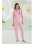 Bunny Önden Düğmeli Pijama Takım 1