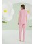 Bunny Önden Düğmeli Pijama Takım 2