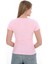 Kadın Fitilli Likralı Pamuk Basic Tshirt 5