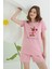 Bisiklet Yaka Bunny Baskılı Şortlu Takım 1