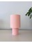 Açık Pembe Objeo 3D Özel Tasarım Dekoratif Çocuk Odası Abajur 3
