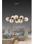 Modern Eskitme Metal Avize 8'li, Salon ve Mutfak İçin Şık Tasarım 1
