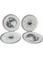 Black Shadow Nordic Pasta Tabağı 22 cm 4 Adet 22981-82 4