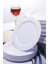 Beyaz Sert Plastik Parti Tabağı 26 cm 10'lu | Tek Kullanımlık 2