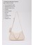 Krem Shk96 Deri Tek Bölmeli Cüzdanlı Kol Ve Omuz Çantası U:18 E:32 G:8 Cm 3