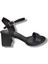 1441-25 Sateen Kalın Topuk Sandalet 3
