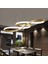 Şık Modern Sarkıt Led Avize, Beyaz Işık, Mutfak ve Salon Dekorasyonu 65x40cm 3