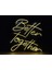 Neon LED Tabela Dekoratif Aydınlatma -Better Together, 100X100CM- 1