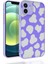 Apple iPhone 12 Kılıf Desenli Kamera Korumalı Parlak Svl Nora Kapak-No6 1