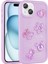 Apple iPhone 14 Uyumlu Kabartma Figürlü Parlak Svl Toys Silikon Kapak-Açık Yeşil 2