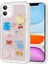 Apple iPhone 11 Kılıf Kabartma Figürlü Parlak Svl Minimini Silikon Kapak-Pembe 1