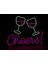 Neon LED Tabela Dekoratif Aydınlatma -Cheers, 40X40CM- 1