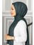 Emproyal Silver Jakar Dama Desenli Şal 75X190 cm 1