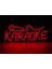Neon LED Tabela Dekoratif Aydınlatma -Karaoke, 50X24CM- 1