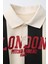 Erkek Çocuk Pamuklu Çizgili London Yazılı T-Shirt ve Nakışlı Jean Takım 4